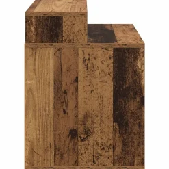 vidaXL Casa para Gatos Madera vieja 42,5 x 40 x 53,5 cm Madera envejecida Outlet