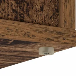 vidaXL Casa para Gatos Madera vieja 42,5 x 40 x 53,5 cm Madera envejecida Outlet