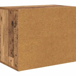 vidaXL Casa para Gatos Madera vieja 51 x 30 x 42,5 cm Madera envejecida Outlet