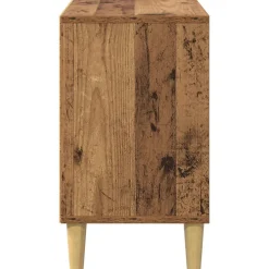 vidaXL Casa para Gatos Madera vieja 51 x 30 x 52 cm Madera envejecida Hot