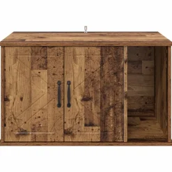 vidaXL Productos Para Mascotas-Casa para Gatos Madera vieja 85 x 55 x 50 cm