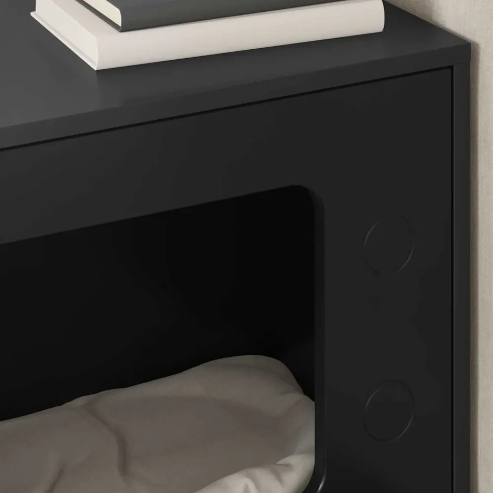 vidaXL Productos Para Mascotas-Casa para Gatos 51 x 30 x 52 cm Madera de ingeniería