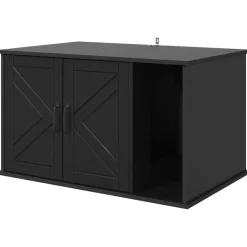 vidaXL Productos Para Mascotas-Casa para Gatos 85 x 55 x 50 cm Madera de ingeniería