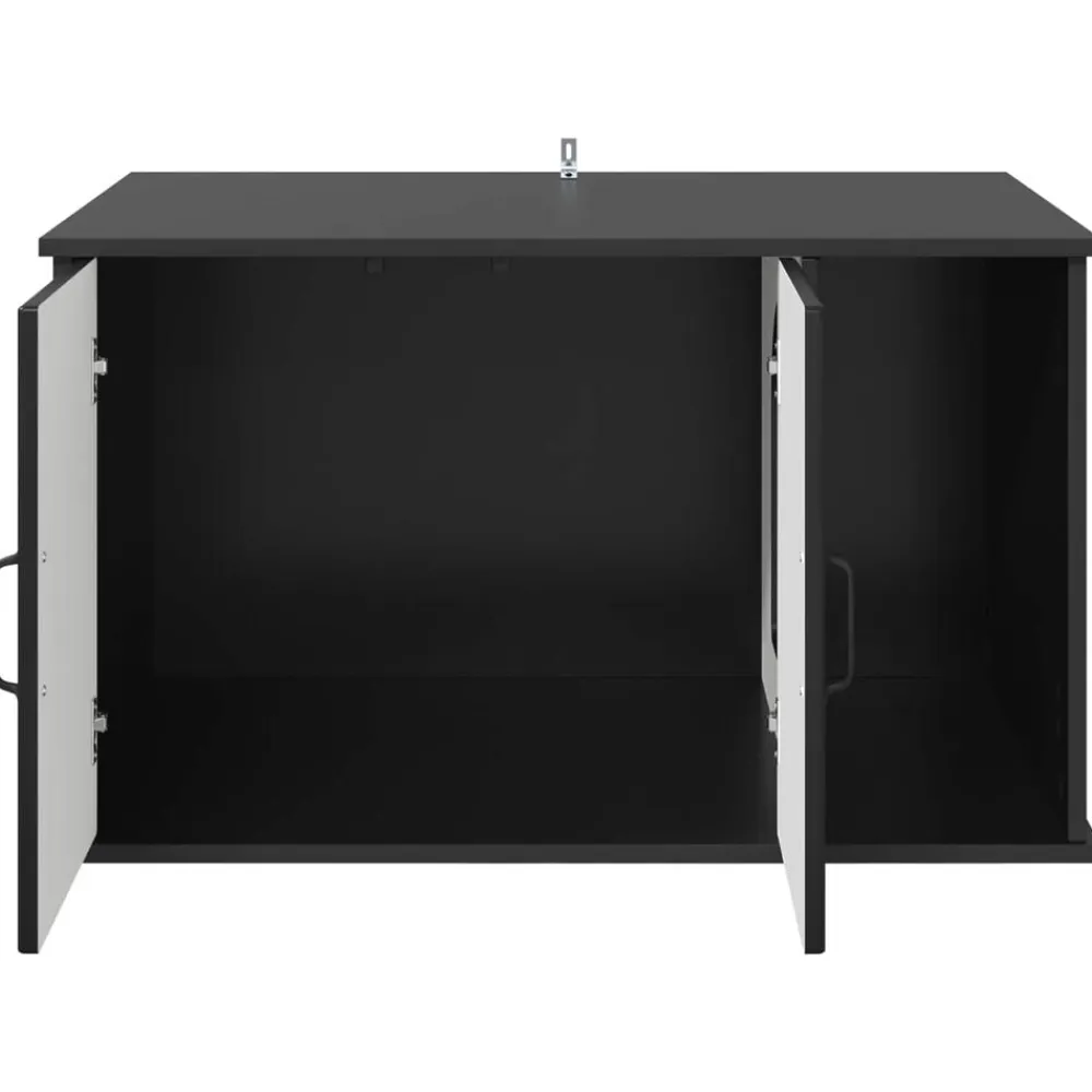 vidaXL Productos Para Mascotas-Casa para Gatos 85 x 55 x 50 cm Madera de ingeniería
