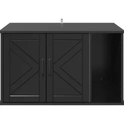 vidaXL Productos Para Mascotas-Casa para Gatos 85 x 55 x 50 cm Madera de ingeniería