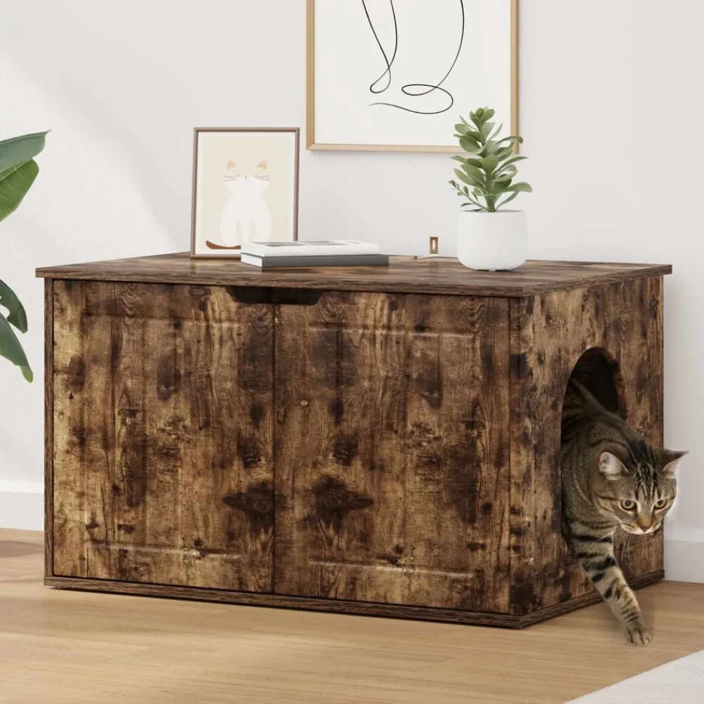 vidaXL Productos Para Mascotas-Casa para Gatos 85 x 55 x 50,5 cm