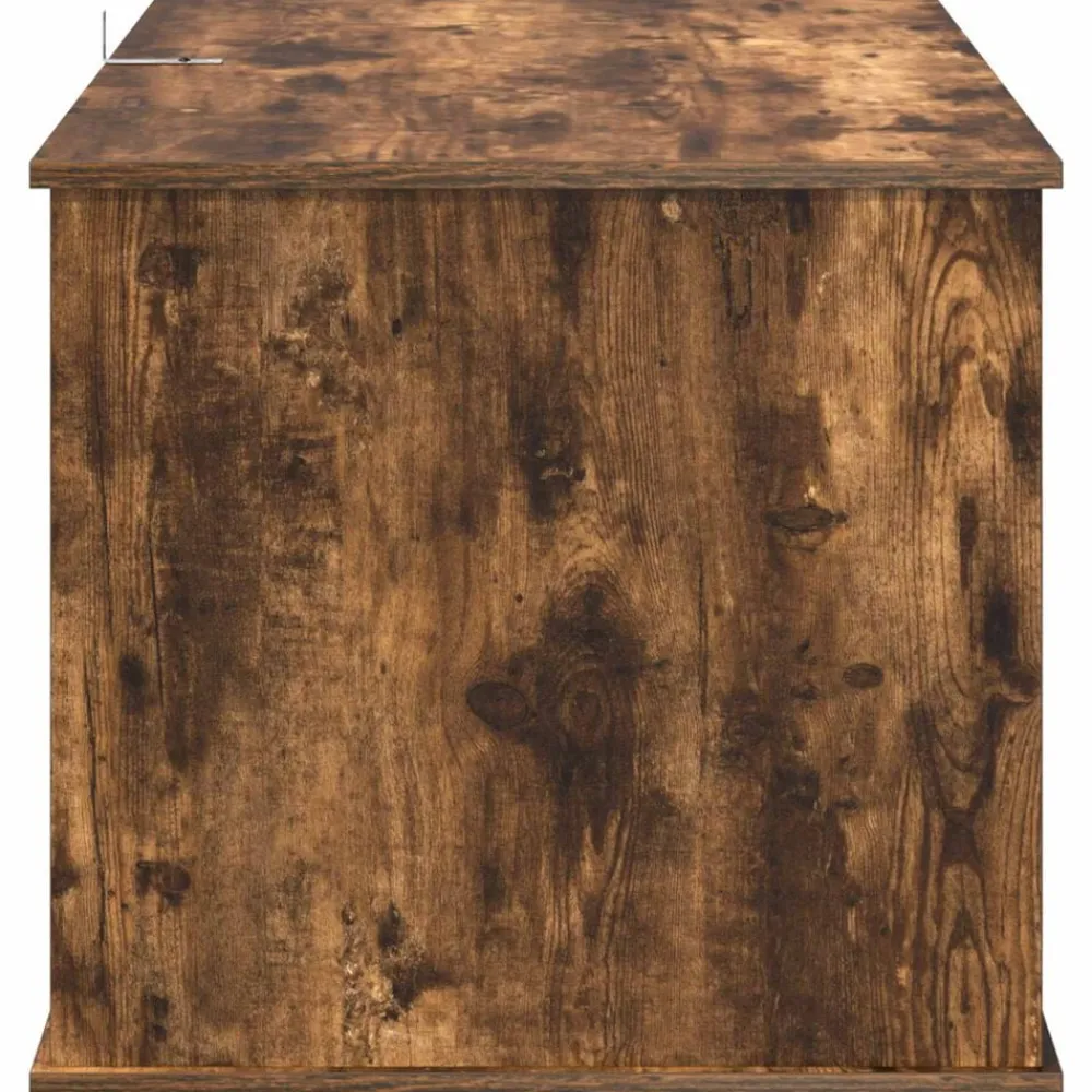vidaXL Casa para Gatos 85 x 55 x 50 cm Roble ahumado Outlet