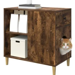 vidaXL Productos Para Mascotas-Casa para Gatos 72 x 42.5 x 70 cm