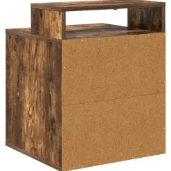 vidaXL Casa para Gatos 42,5 x 40 x 53,5 cm Roble ahumado New
