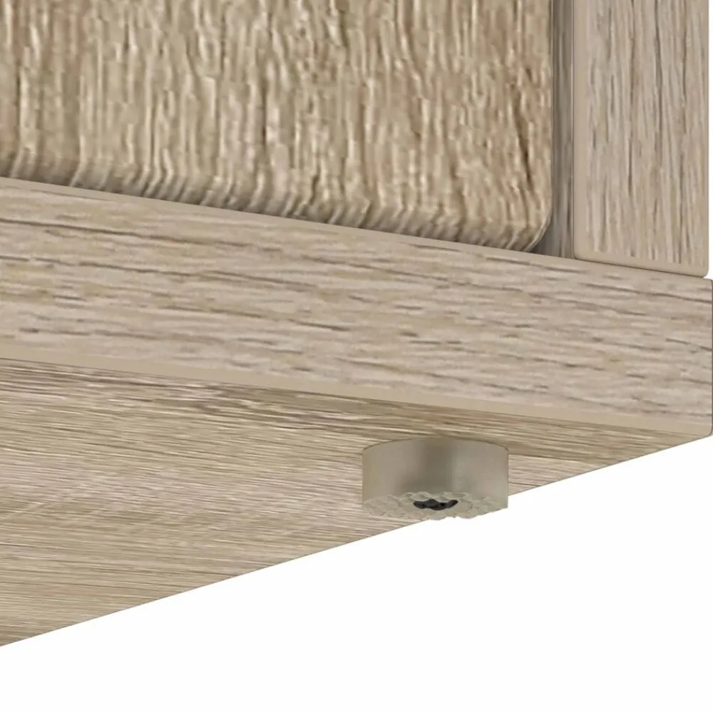 vidaXL Casa para Gatos Sonoma 53 x 52 x 62 cm Madera de ingeniería Roble Sonoma Discount