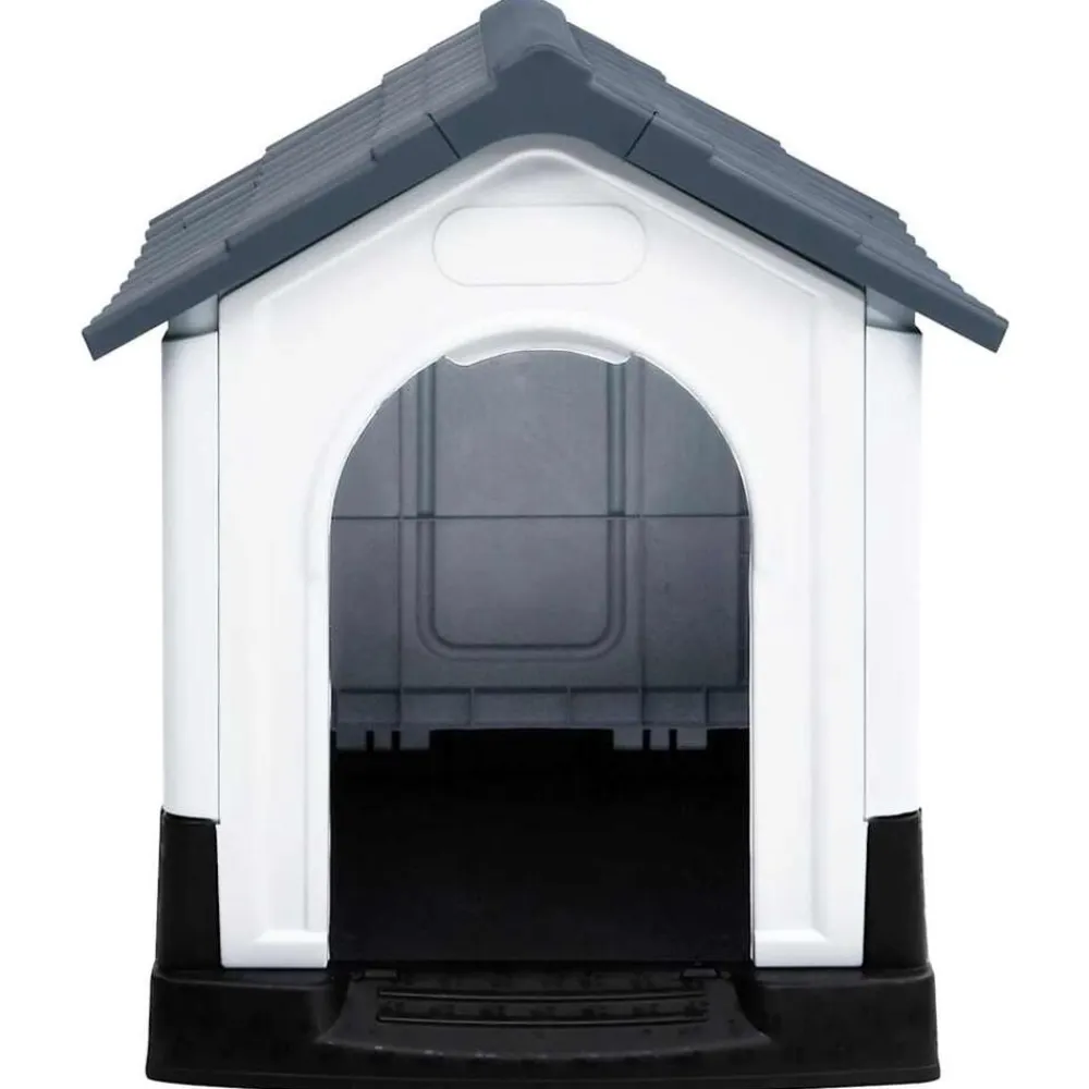 vidaXL Productos Para Mascotas-Casa para perro 57x68x66 cm polipropileno