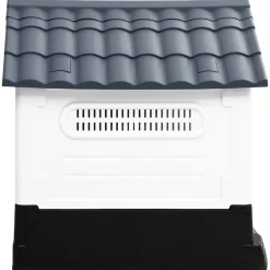 vidaXL Productos Para Mascotas-Casa para perro 57x68x66 cm polipropileno