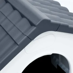 vidaXL Productos Para Mascotas-Casa para perro 57x68x66 cm polipropileno
