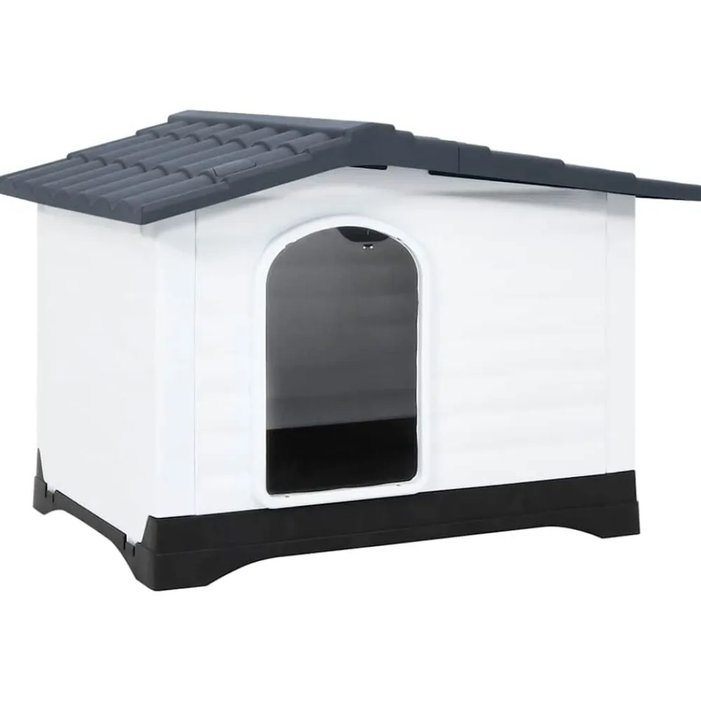vidaXL Productos Para Mascotas-Casa para perro 90,5x68x66 cm polipropileno