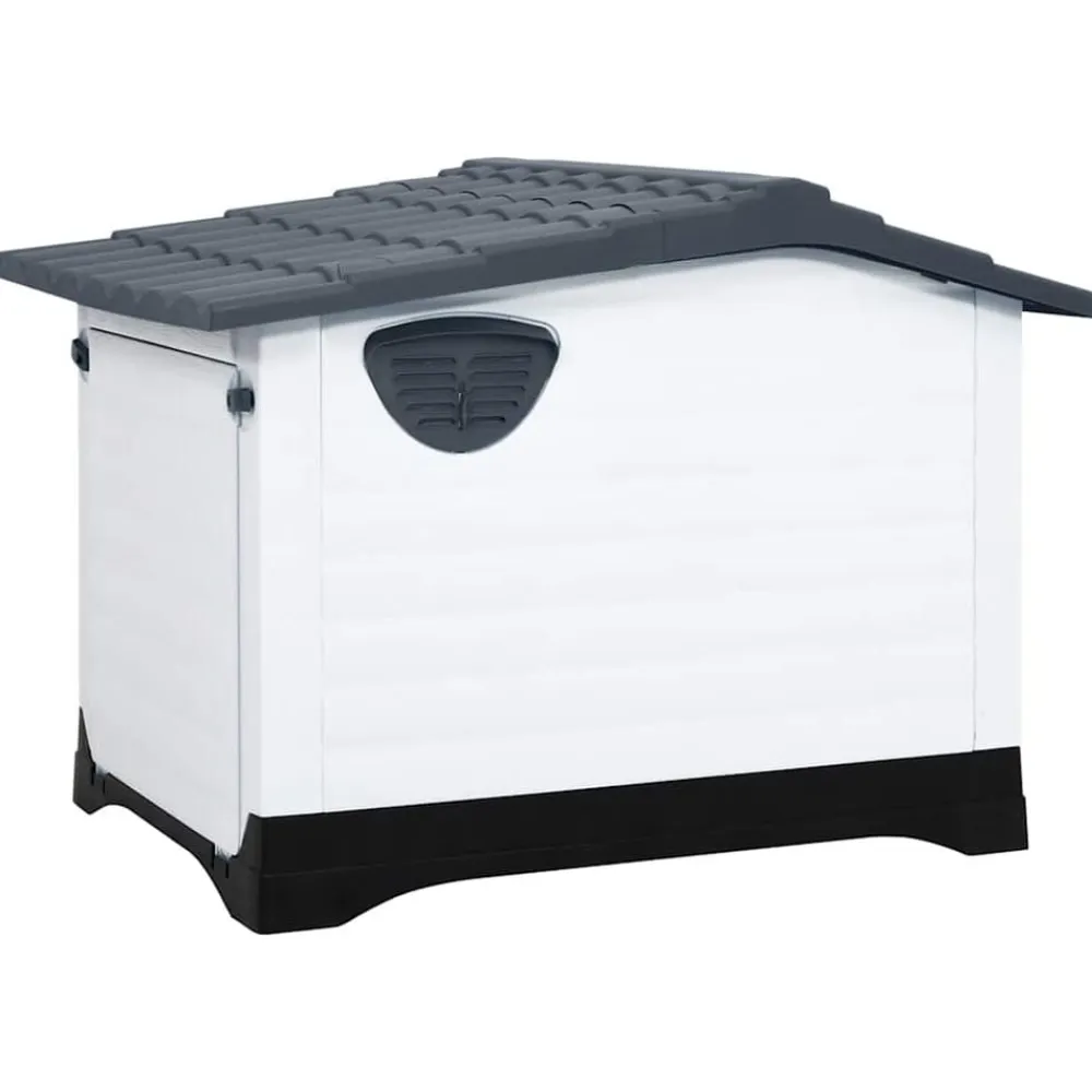 vidaXL Productos Para Mascotas-Casa para perro 90,5x68x66 cm polipropileno