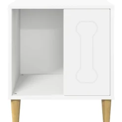 vidaXL Productos Para Mascotas-Casa para perros 44 x 42 x 49 cm Madera de ingeniería