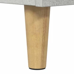 vidaXL Casa para perros Concreto 44 x 42 x 49 cm Madera de ingeniería Gris hormig&oacute;n Outlet