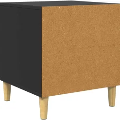 vidaXL Casa para perros 44 x 42 x 49 cm Madera de ingeniería Negro Clearance