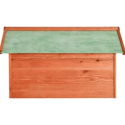 vidaXL Jardín-Caseta de cortacésped robótico madera maciza abeto 72x87x50 cm