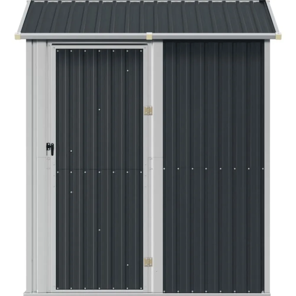 vidaXL Caseta de jardín 192x152,5x237 cm acero galvanizado Antracita Sale
