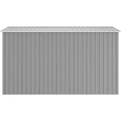 vidaXL Caseta de jardín metal 257x298x178 cm Gris Hot