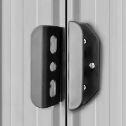 vidaXL Caseta de jardín metal 257x298x178 cm Gris Hot