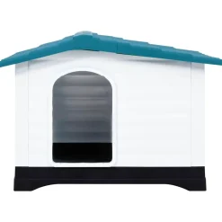 vidaXL Productos Para Mascotas-Caseta para perros polipropileno 90,5x68x66 cm