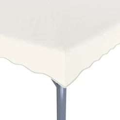 vidaXL Jardín-Cenador con tira de luces LED aluminio 400x300 cm