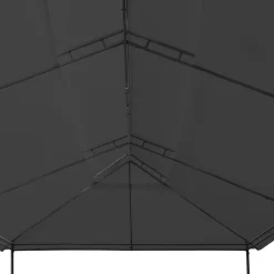 vidaXL Cenador gris 600x298x270 cm Antracita Hot