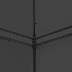 vidaXL Cenador gris 600x298x270 cm Antracita Hot