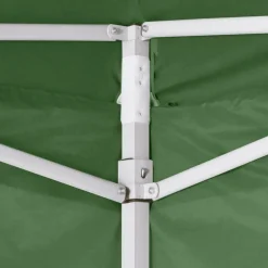 vidaXL Jardín-Cenador plegable con 2 paredes 3x3 m