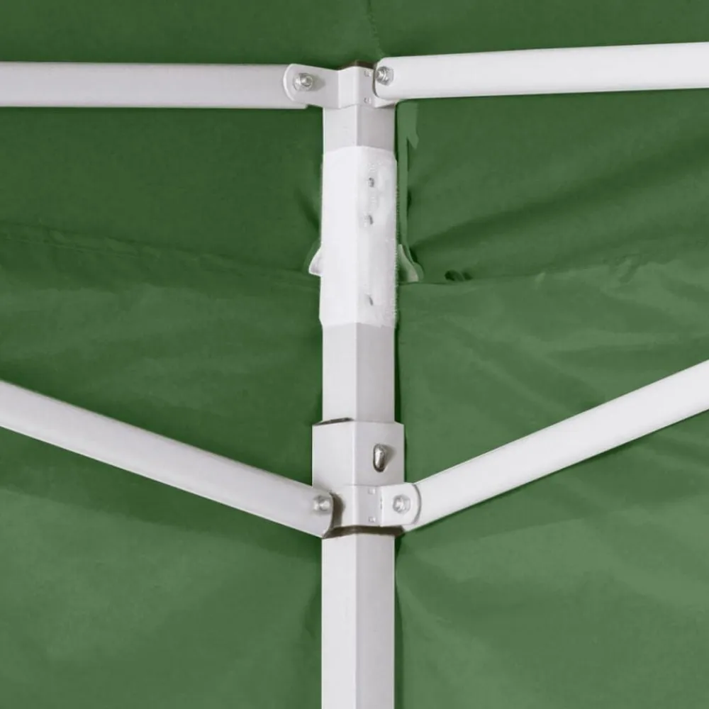 vidaXL Jardín-Cenador plegable con 2 paredes 3x3 m