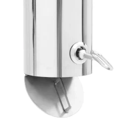 vidaXL Accesorios Para Fumadores-Cenicero de pared de acero inoxidable