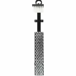 vidaXL Cepillos para Ganado Ajustable Negro y 84 x 10 x 91 cm PVC White Sale