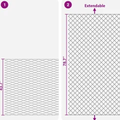 vidaXL Vallas De Jardín-Cerca de eslabones de cadena Verde 2 x 10 m Acero
