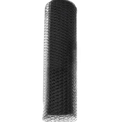 vidaXL Cerca Hexagonal 0,4 x 10 m PVC Gris New