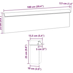 vidaXL Cercas para caracoles 8 pcs Plateado Acero galvanizado Best