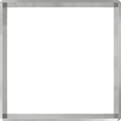 vidaXL Cercas para caracoles 8 pcs Plateado Acero galvanizado Best