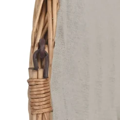 vidaXL Accesorios Para Hornos De Leña Y Chimeneas-Cesta para leña con asas sauce marrón 61,5x46,5x58 cm