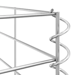 vidaXL Vallas De Jardín-Cestas de muro de gaviones alambre galvanizado 6 unidades