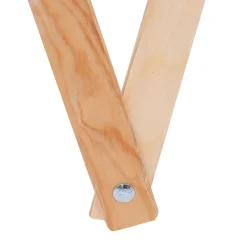 vidaXL Productos Del Hogar-Cesto para colada plegable madera y tela
