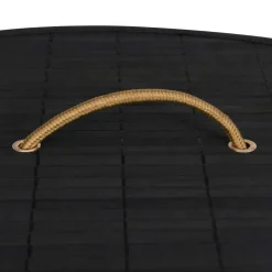 vidaXL Productos Del Hogar-Cesto para la ropa sucia de esquina bambú 60 L