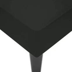 vidaXL Chaise longue con reposabrazos derecho terciopelo Negro Best