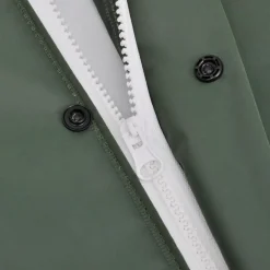 vidaXL Ropa Y Accesorios-Chubasquero impermeable largo con capucha talla L