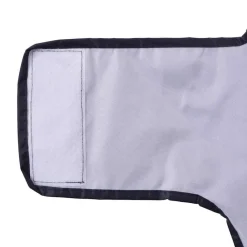 vidaXL Chubasquero perros con tiras reflectantes poliéster azul XXS Azul marino Outlet