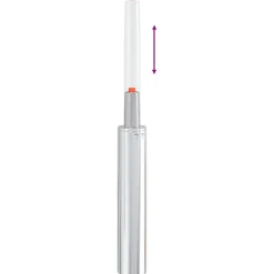 vidaXL Cilindro de Gas para Silla de Oficina 318-473 mm Hierro Cromado Online