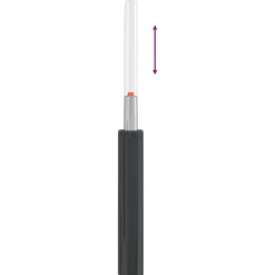 vidaXL Accesorios De Bricolaje-Cilindro de Gas para Silla de Oficina 355-540 mm Hierro