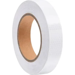 vidaXL Avisos-Cinta adhesiva reflectante PVC 2,5 cm x 20 m