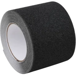 vidaXL Consumibles Para Construcción-Cinta antideslizante negra PVC 0,1x10 m