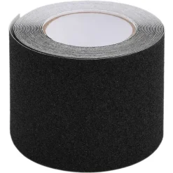 vidaXL Consumibles Para Construcción-Cinta antideslizante negra PVC 0,1x10 m